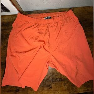 RBX Men's Athletic Shorts - Vibrant Orange